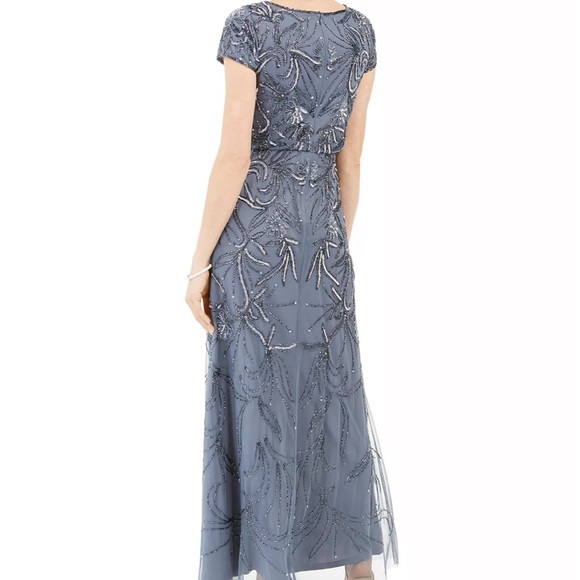 ADRIANNA PAPELL
Beaded Gown size 2 Dusty blue - Picture 2 of 2